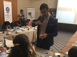 Porcelain Laminate Veneers Workshop - Dt.Sinan Emre Sekerci / Izmir, March 2018.